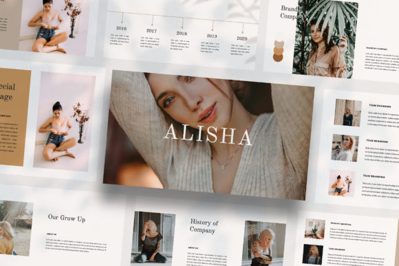 Alisha - PowerPoint Template: A Unique and Professional Solution for Presentations