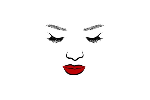 Beauty Girl with Long Lash Extensions: A Comprehensive Guide to Vector Assets for Designers