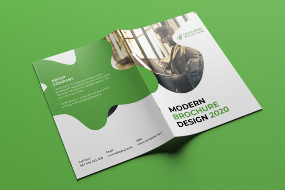 Bi-Fold Brochure Template for Modern Agencies
