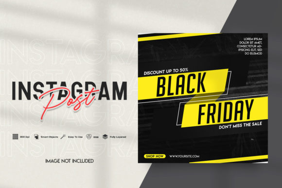 Black Friday Instagram Template: Elevate Your Holiday Campaign