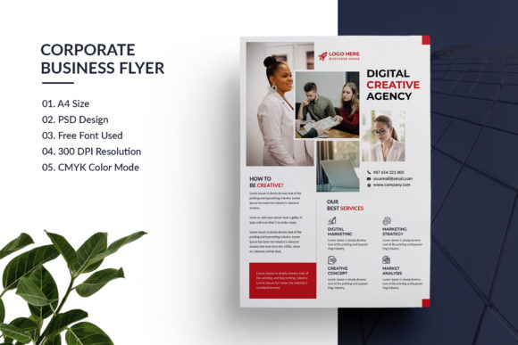Business Flyers: A Practical Evaluation of the Creative Corporate Agency Template