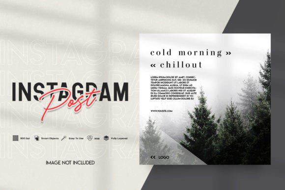 Clean Instagram Post Template for Business Growth