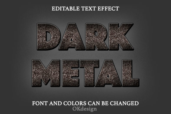 Dark Metal Editable Text Effect Layer Ps: A Strategic Asset for High-Impact Visual Communication