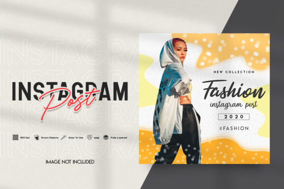 Fashion Day Instagram Post Template Overview