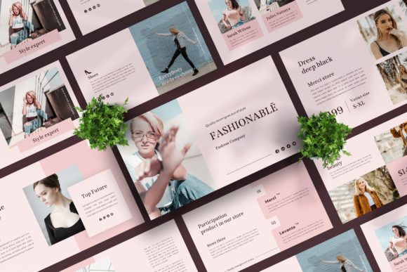 FASHIONABLĒ - Powerpoint Template