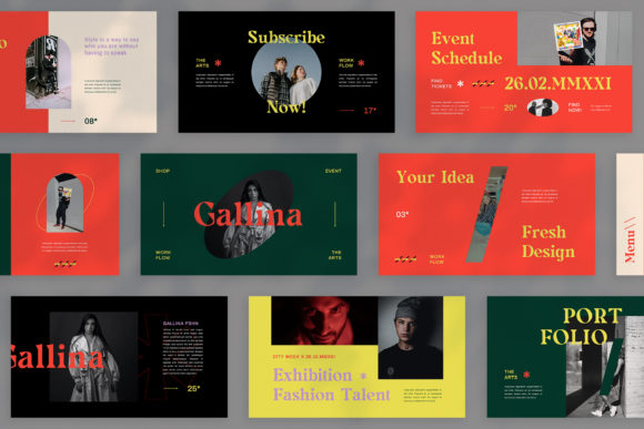 Gallina - PowerPoint Template: A Modern Solution for Professional Presentations