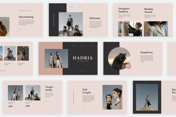 Hadria - Powerpoint Template for Professional Presentations