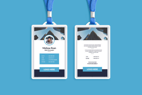 Mastering Professional Identity with the Office ID Card Design Template