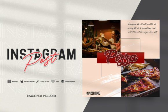 Pizza Instagram Template for Business Growth
