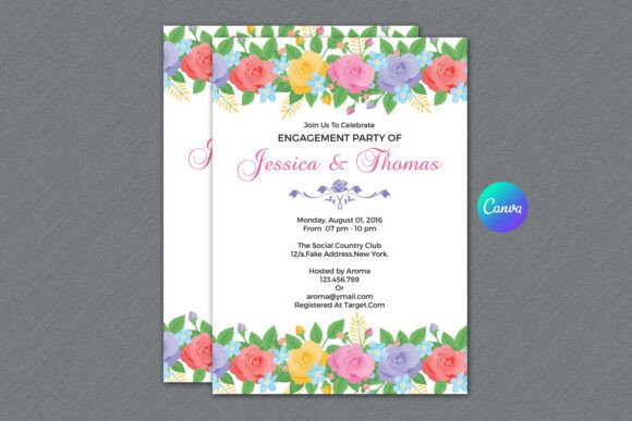 Redefining Celebration: The Strategic Value of a Floral Engagement Party Invitation Template