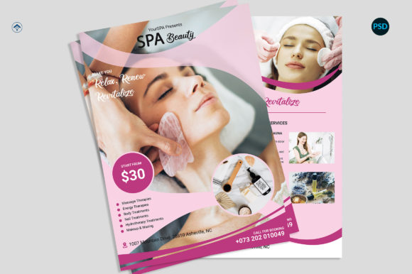Spa Promotion Flyer V1: A Minimalist Tool for Effective Branding and Marketing